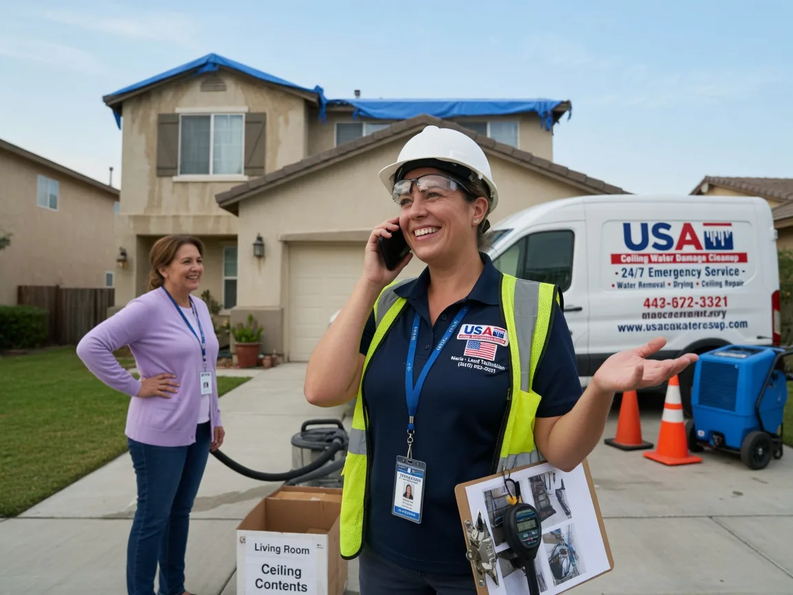 Ceiling Water Damage Restoration Hoagland, IN FAQs